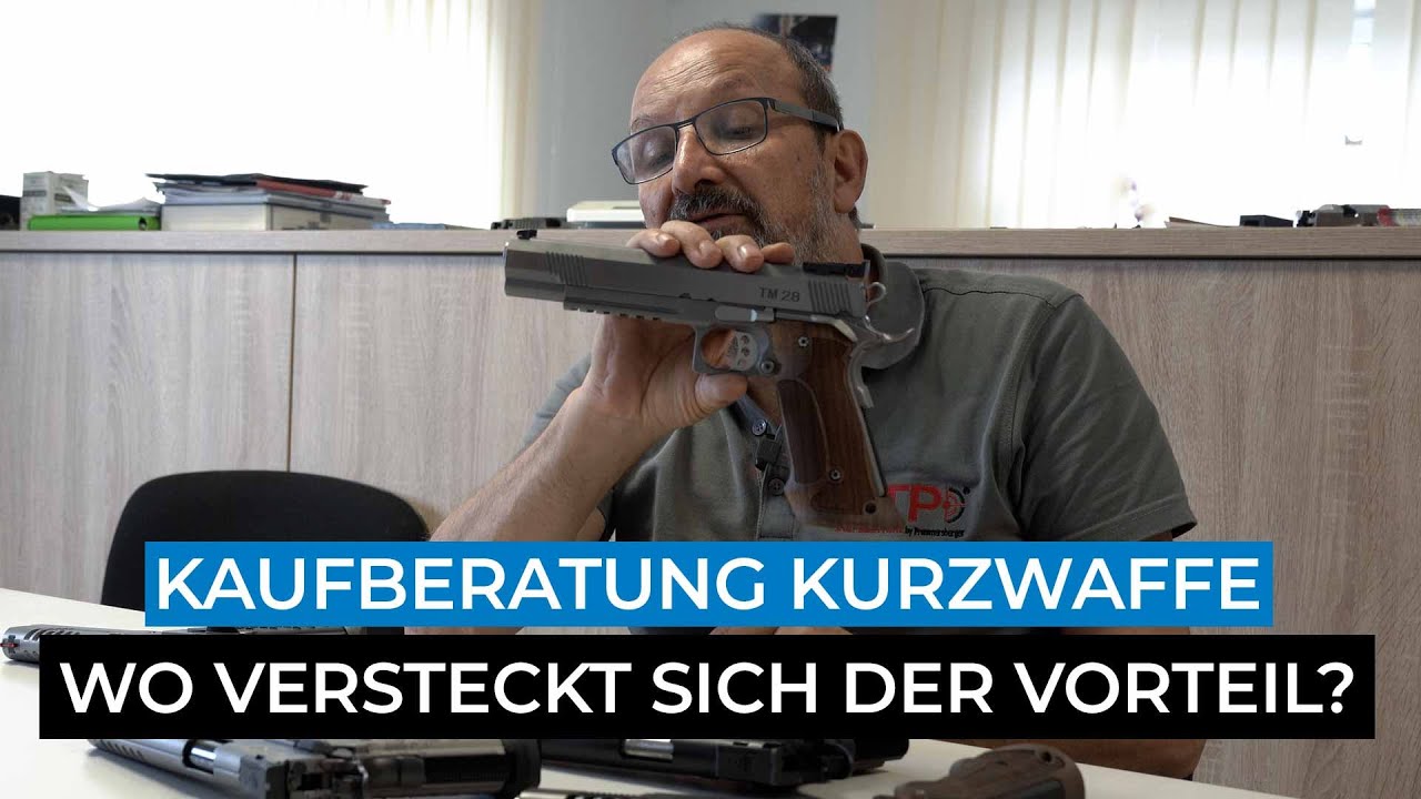 Karl Prommersberger l&auml;sst Katze aus dem Sack - Kaufberatung Kurzwaffe - Wo ist der Vorteil versteckt