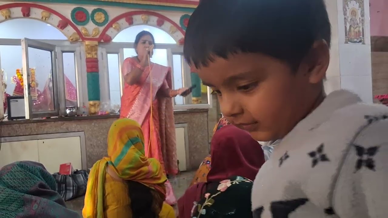 चौगानण माई भजन,तेरा पुजवा दूंगी चौक, शीतला मंदिर,सन्नौठ में,2/12/25 