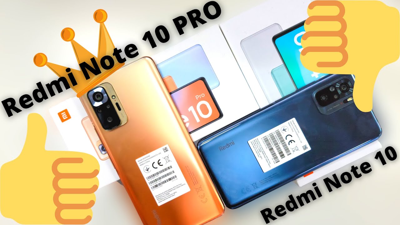 Xiaomi Redmi Note 10 vs Redmi Note 10 PRO ► ОБЗОР СРАВНЕНИЕ / ЧТО КУПИТЬ?