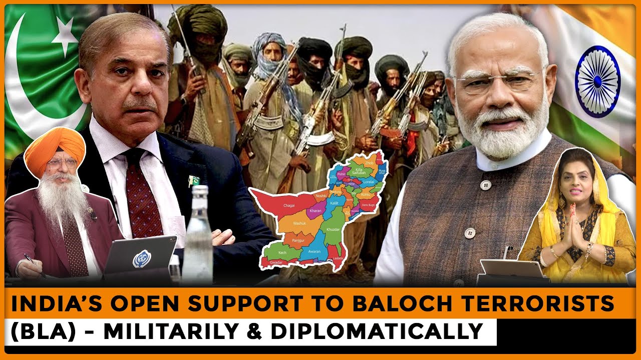 India’s Open Support to Baloch Terrorists (BLA) - Militarily & Diplomatically |Dr. Amarjit Singh