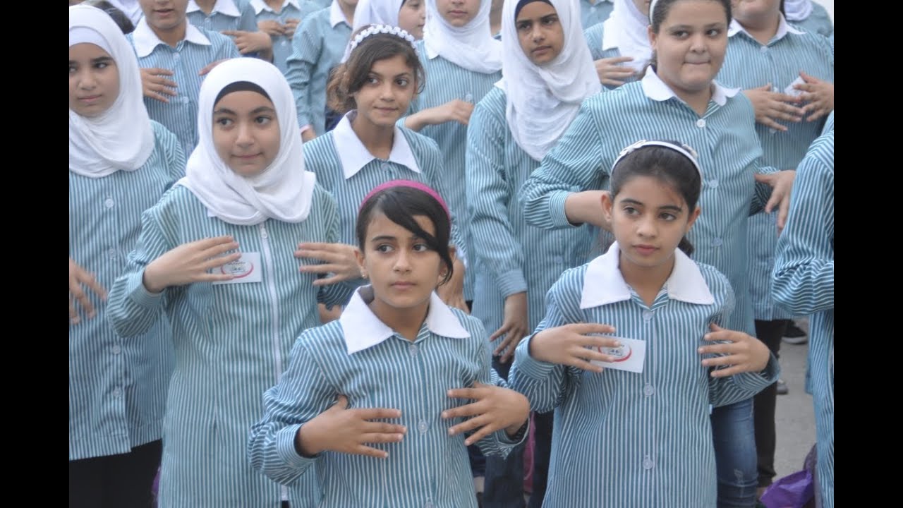 النشاط الصباحي في مدرسة بنات أبي سلمى الكرمي