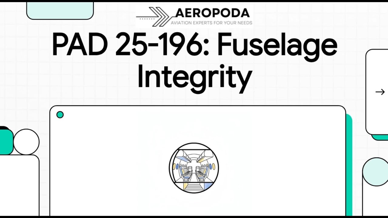 EASA PAD 25-196 &ndash; Forward Fuselage Skin Thickness Alert | Airbus A319/A320/A321