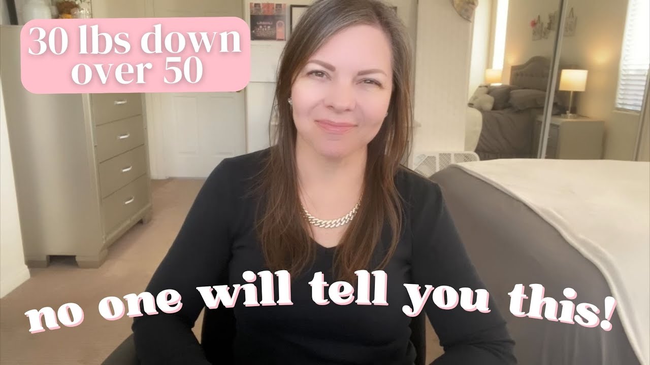 I Lost 30 Pounds (over 50) With This 
