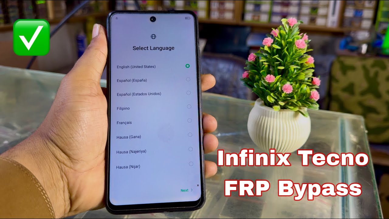 infinix Tecno frp bypass  without pc 2025 android 14