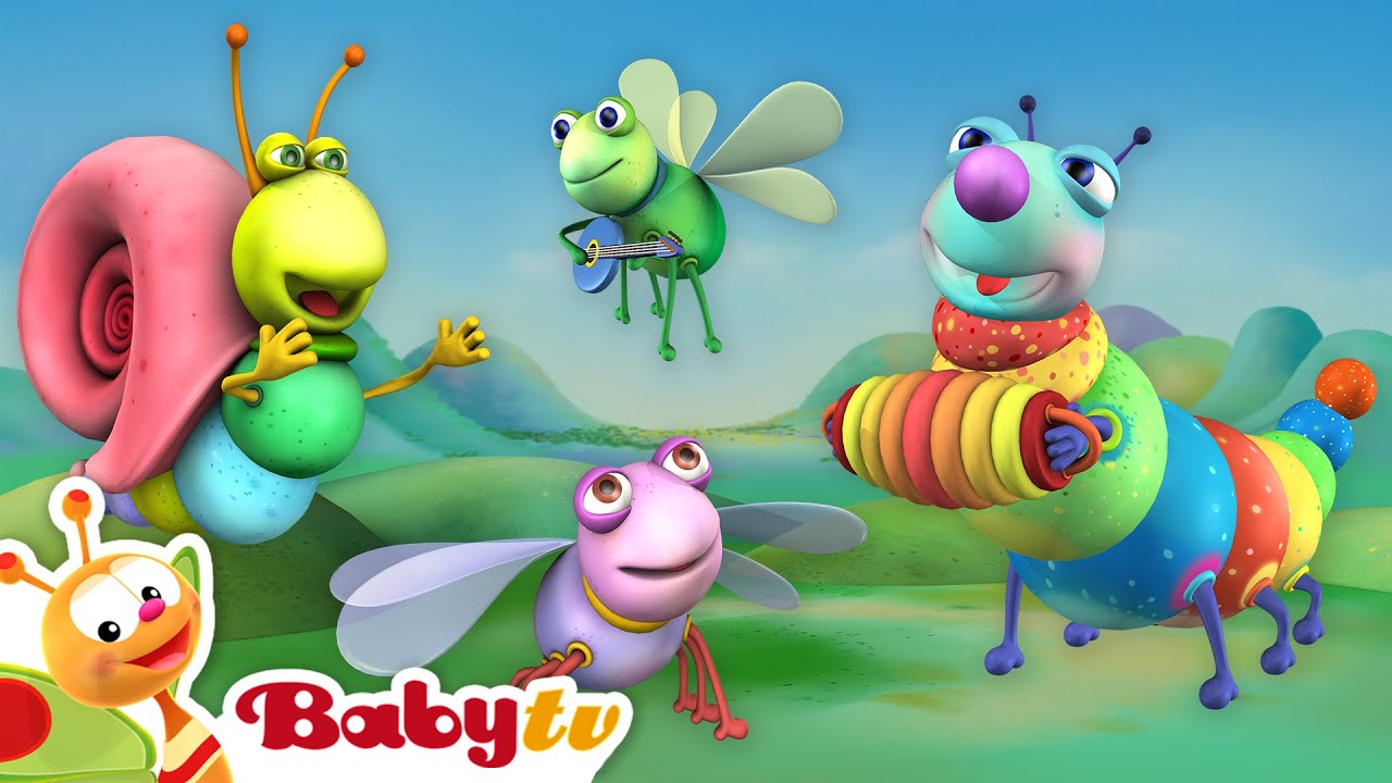 Reggae chill and jam 🎻 Big Bugs Band 🐛 | Música para crianças 🎵 | Canções e rimas infantis@BabyTVBR