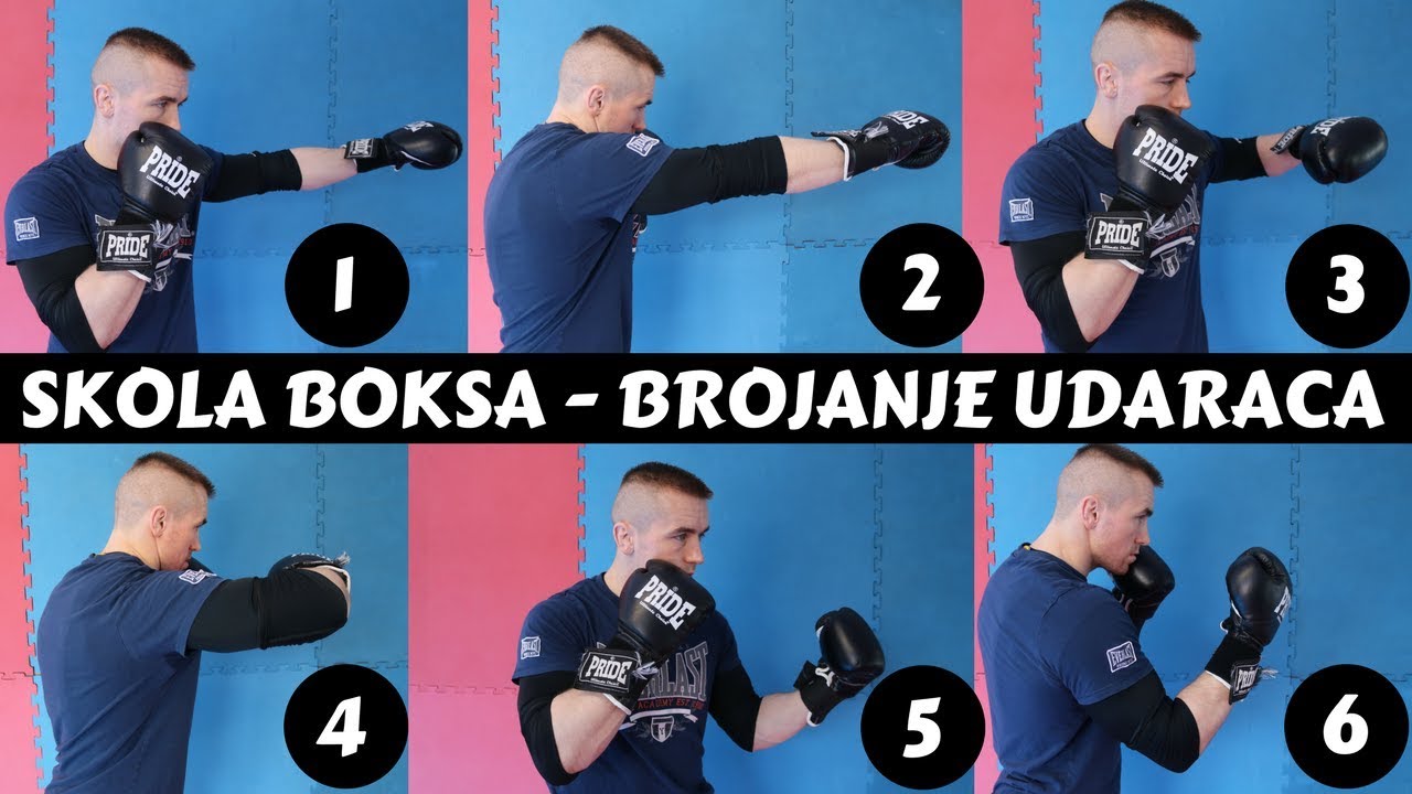 SKOLA BOKSA - SVAKI UDARAC JE ODREDENI BROJ