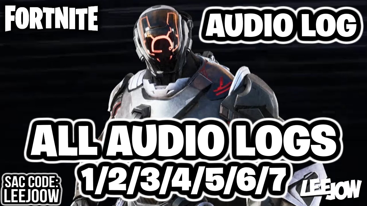 Fortnite - The Scientist | All Audio Logs 'Paradigm' | Audio Log / Quest Voice-lines (Season Quest)