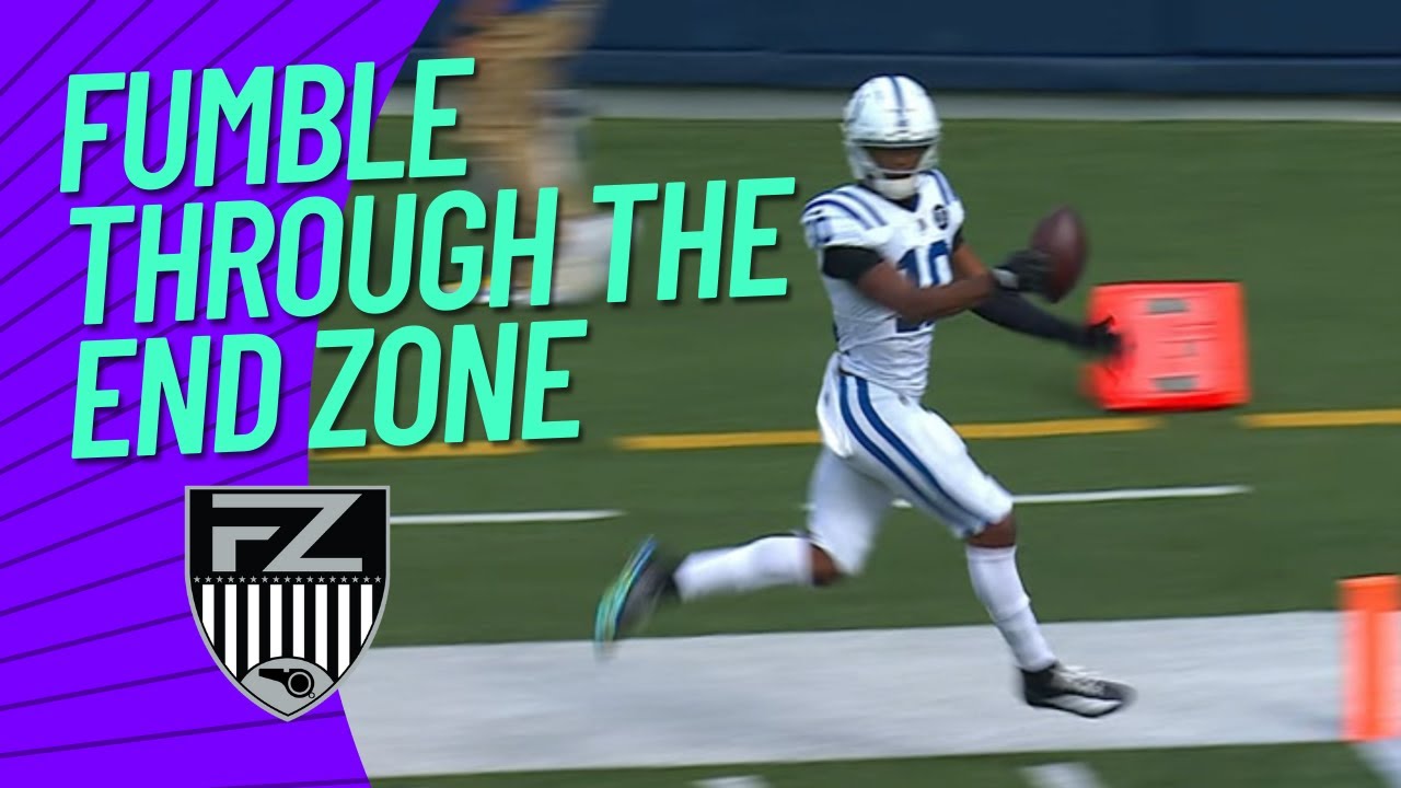 Adonai Mitchell early celly turns into a touchback | 2025.04 IND-LAR
