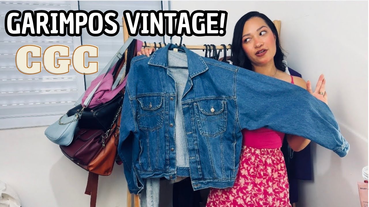 GARIMPEI PEÇAS VINTAGE CGC por 10 reais 😱