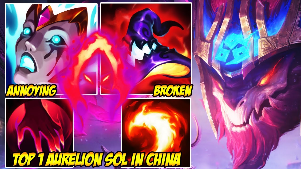 WILD RIFT CHINA TOP 1 AURELION SOL - THIS AURELION SOL BUILD IS NOT FAIR