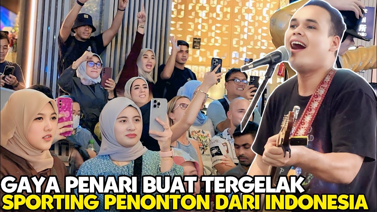 Reaksi Penonton Dari Indonesia Bila Bob Bawak Lagu Wali | Penari Buat Bob Tak fokus Nak Menyanyi