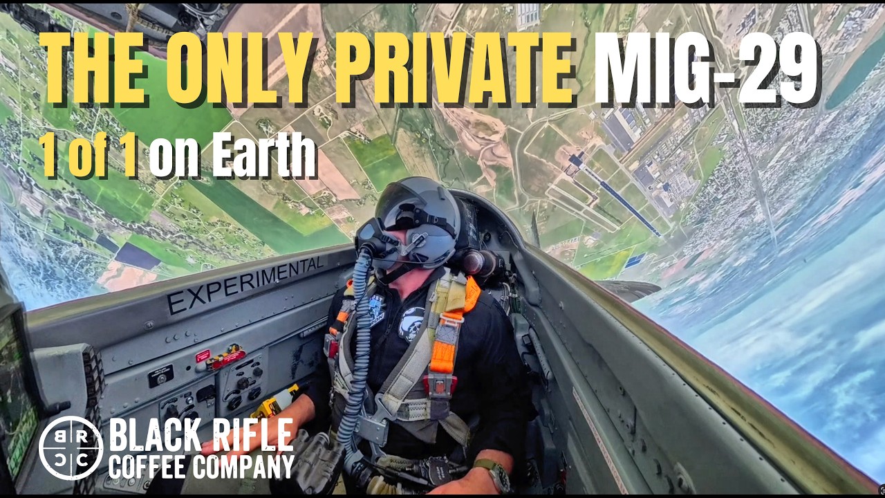Flying the ONLY Privately Owned MiG-29 on Earth | Supersonic Soviet Power