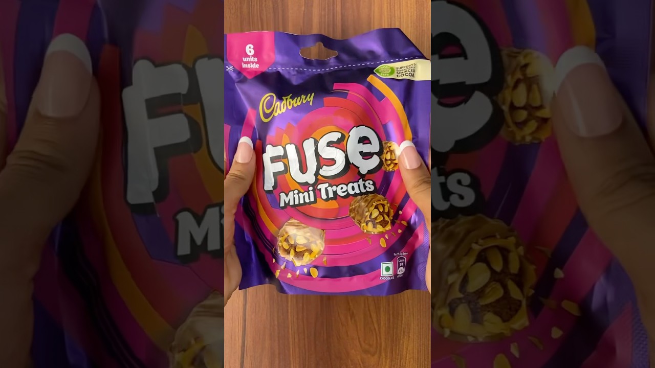 Cadbury Fuse Mini Treats🍫😍#asmr #shorts