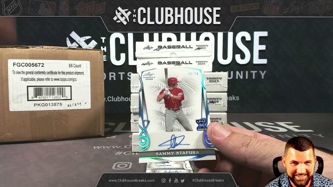 RELEASE DAY : 2023 Leaf Trinity Baseball Case RANDOM HIT **3 HITS PER SPOT** Group Break #12112