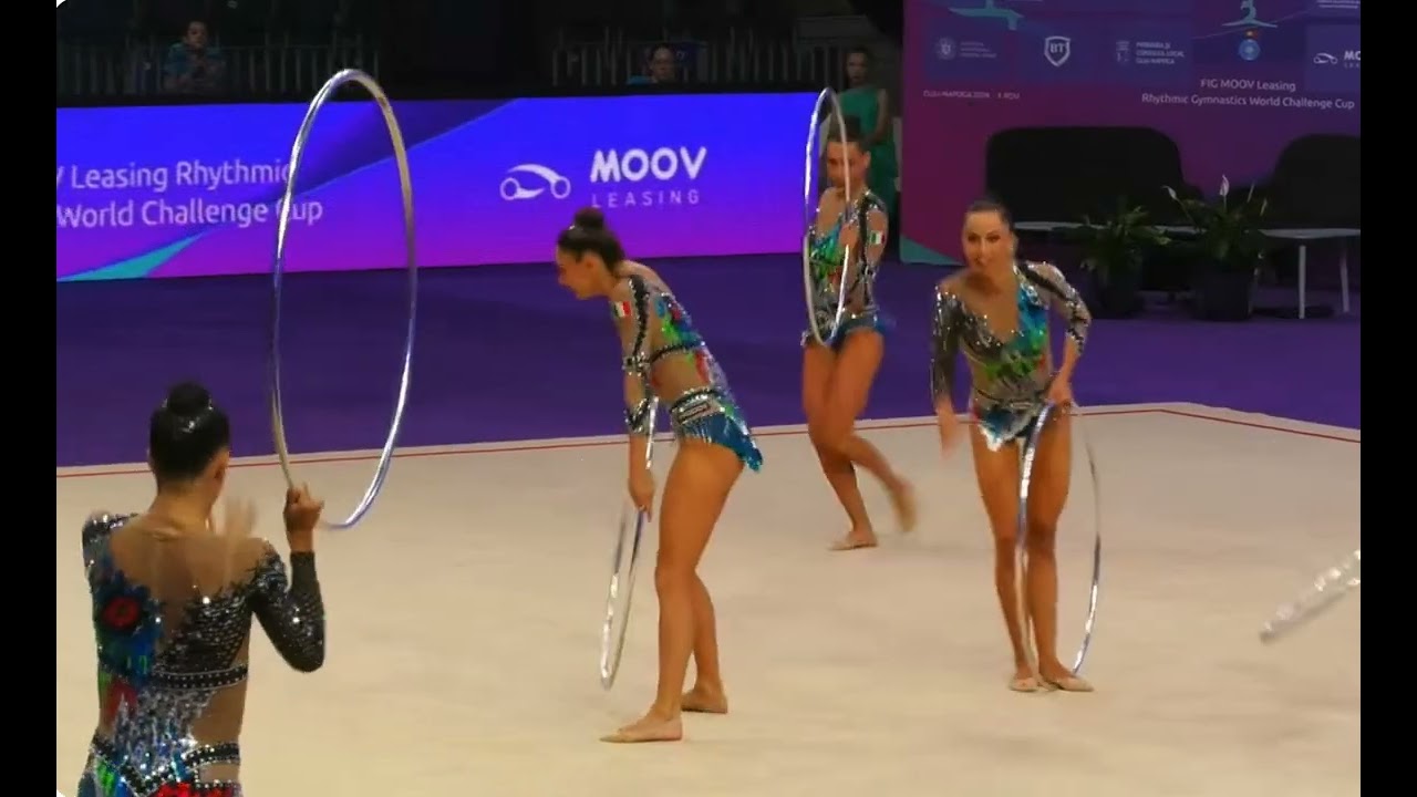 Italia 5 Aros/5 Hoops - FIG World Cup Challenge Cluj Napoca 2024