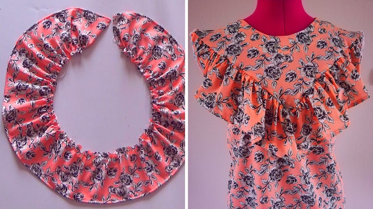 DIY: COUTURE DU VOLANT DE LA MANIÈRE LA PLUS SIMPLE
