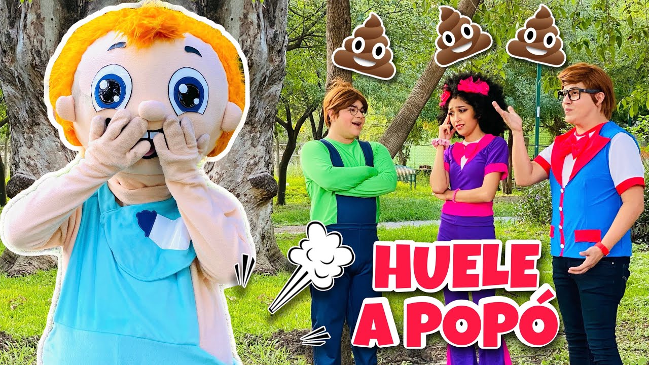 MEME PISÓ POPÓ EN EL PARQUE / HUELE MUY FEO / LE ECHAMOS LA CULPA AL BEBÉ