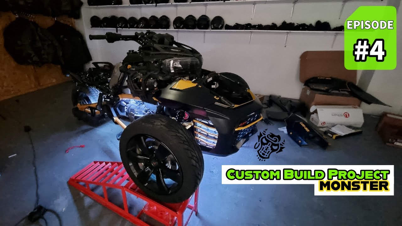 Can Am Spyder F3s complete rebuild Part 4 #CanAm