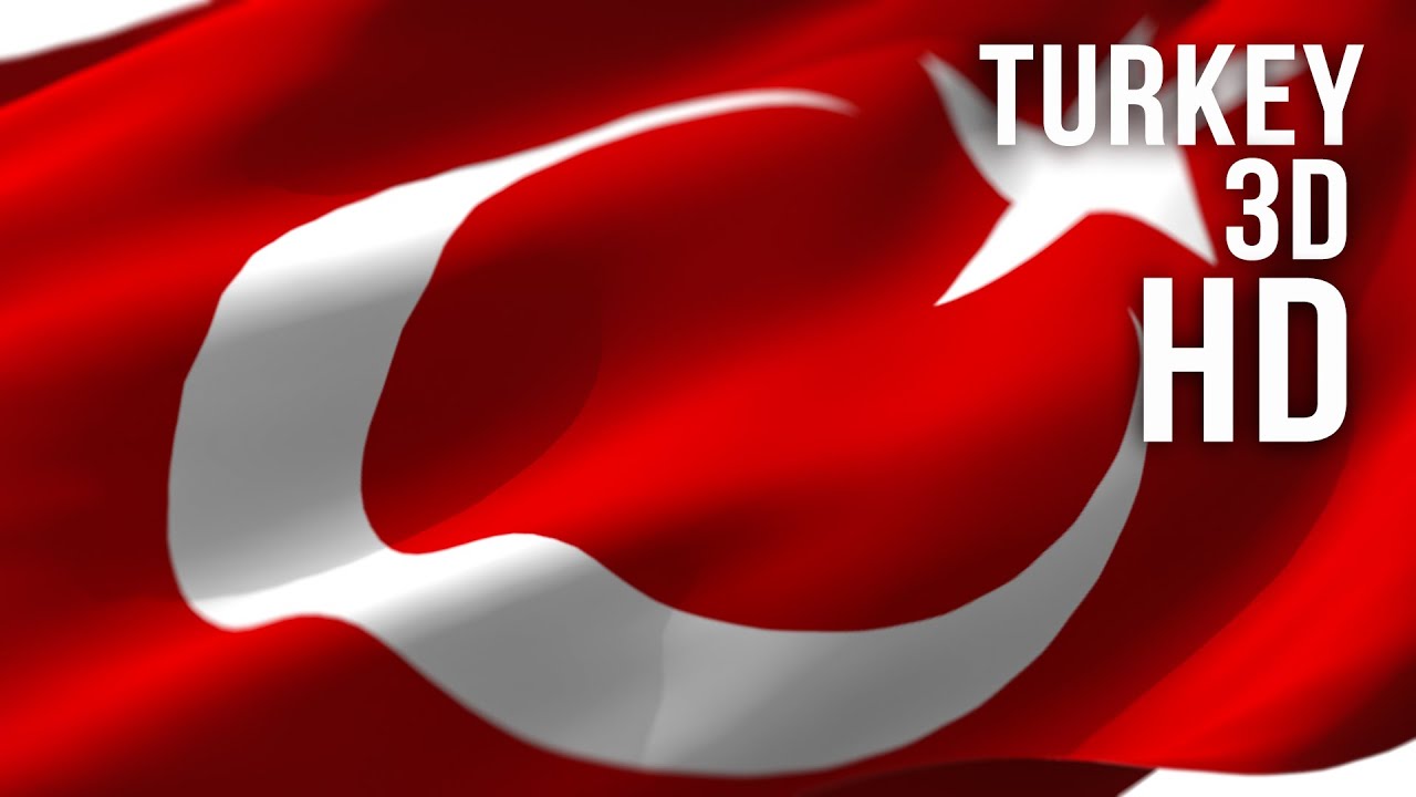 Turkey Flag | 3D Flag | Anthem