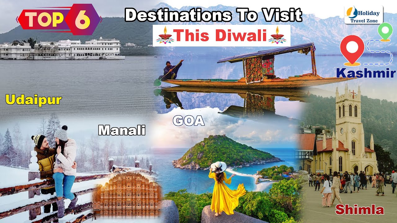 Top 6 destinations to visit This Diwali! | 2024 Travel guide