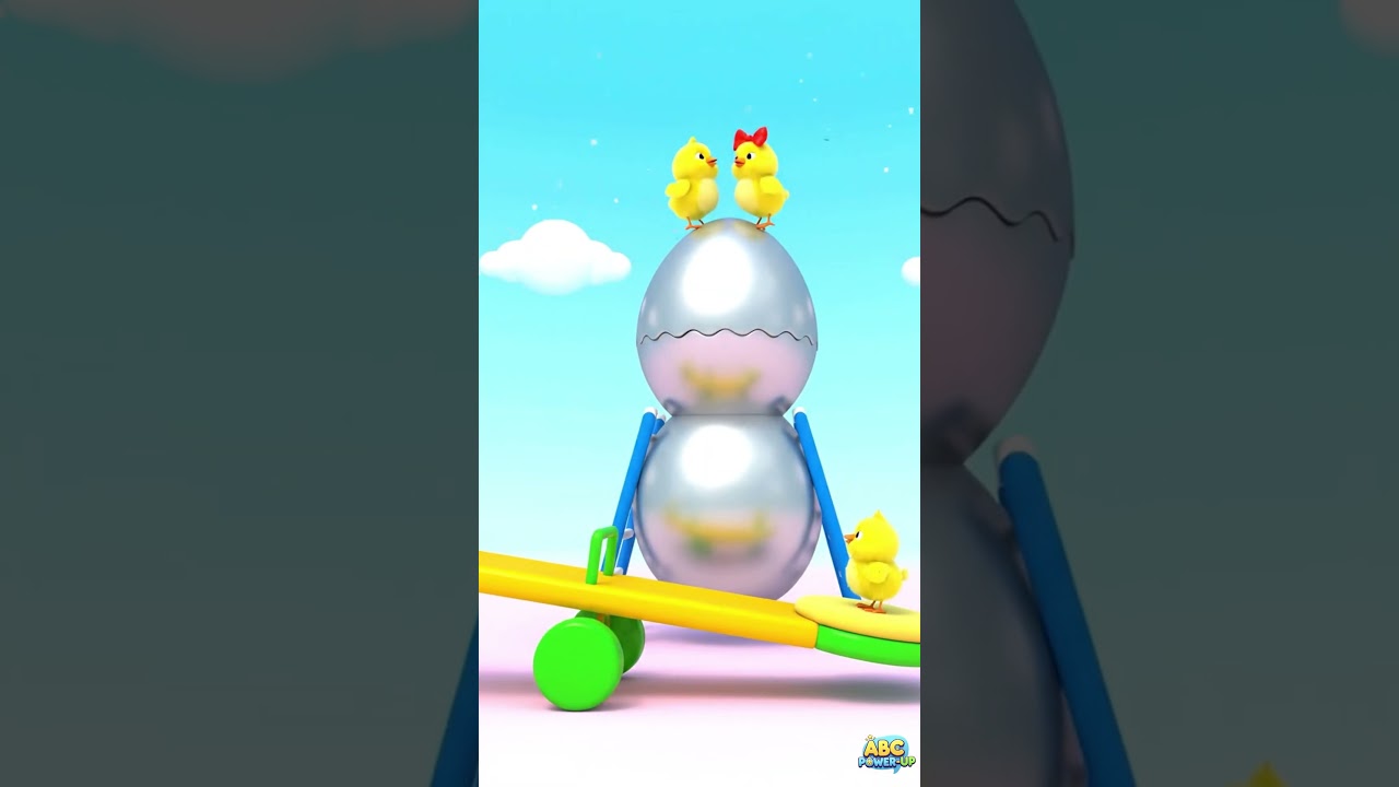 Little Chick Learns Numbers 7-8 🐥 #Shorts #LearnNumbers #LittleChick #CountingForKids #ABCPowerUp