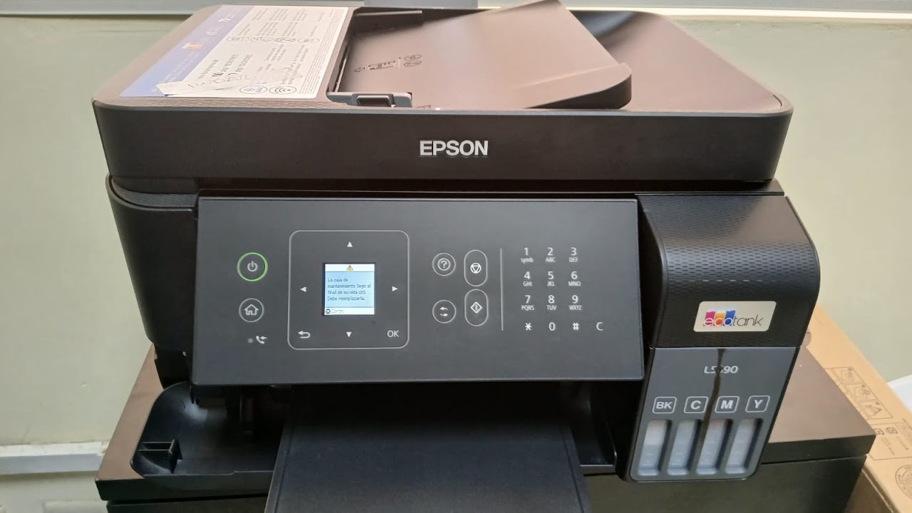 Emisión en directo de Felix Guerrero Perez , EPSON L 5590, cambio almohadillas