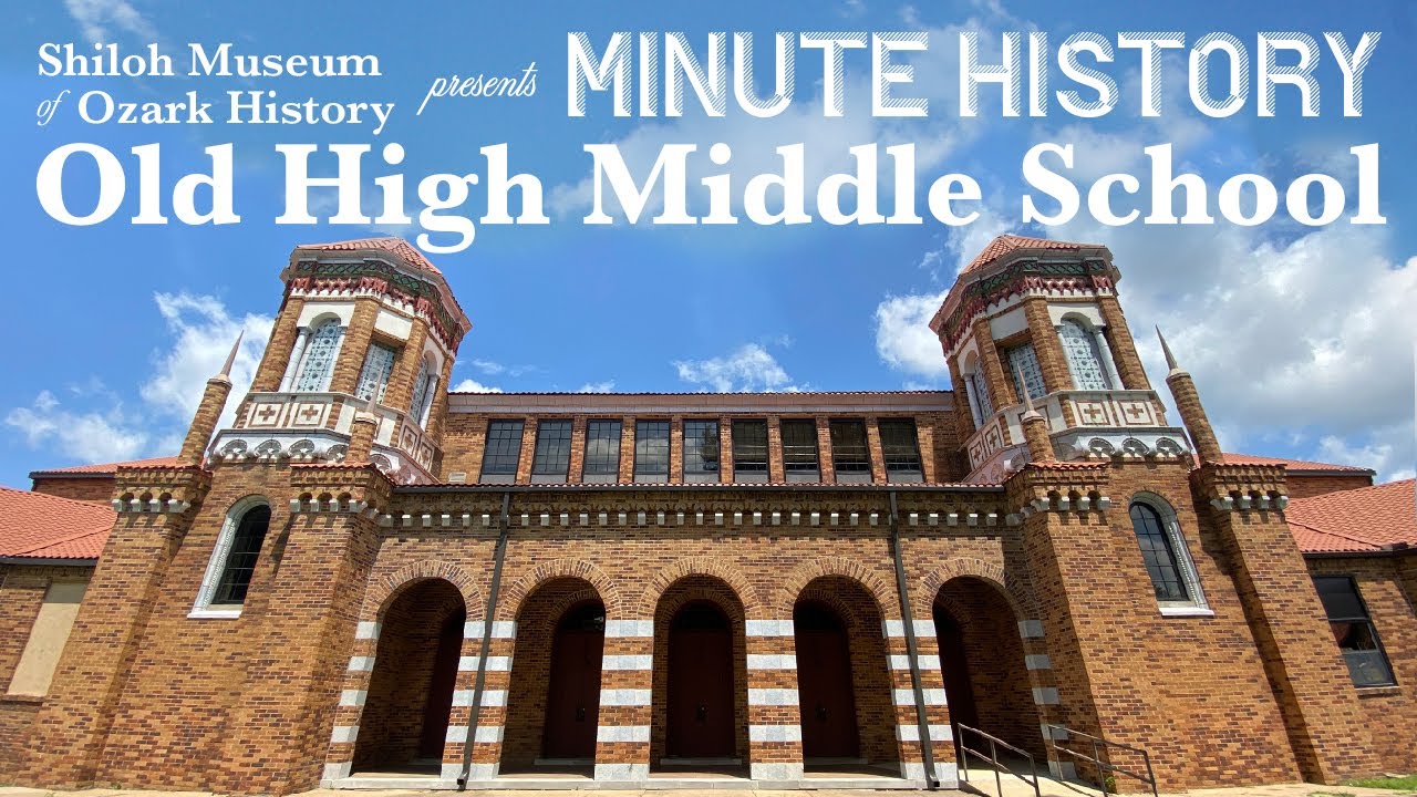 Minute History: Old High Middle School