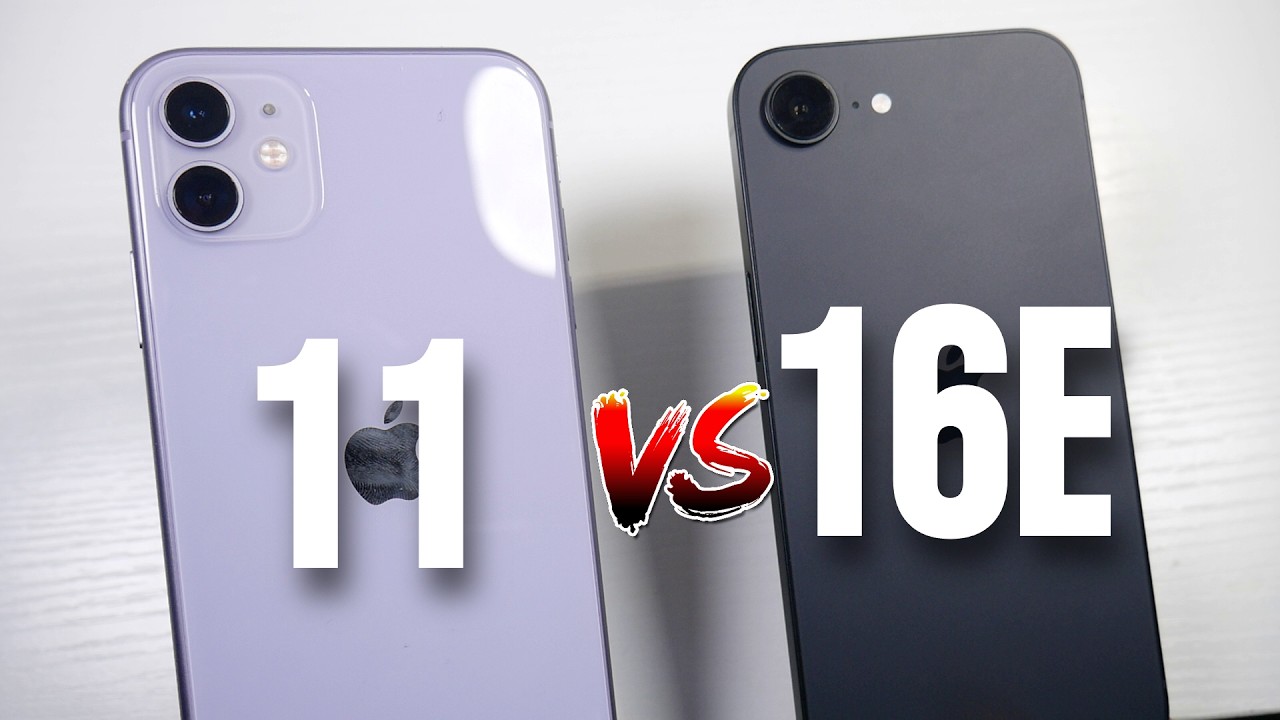iPhone 16e против iPhone 11 в 2026 году! (Сравнение камер, PUBG, дисплея и скорости)