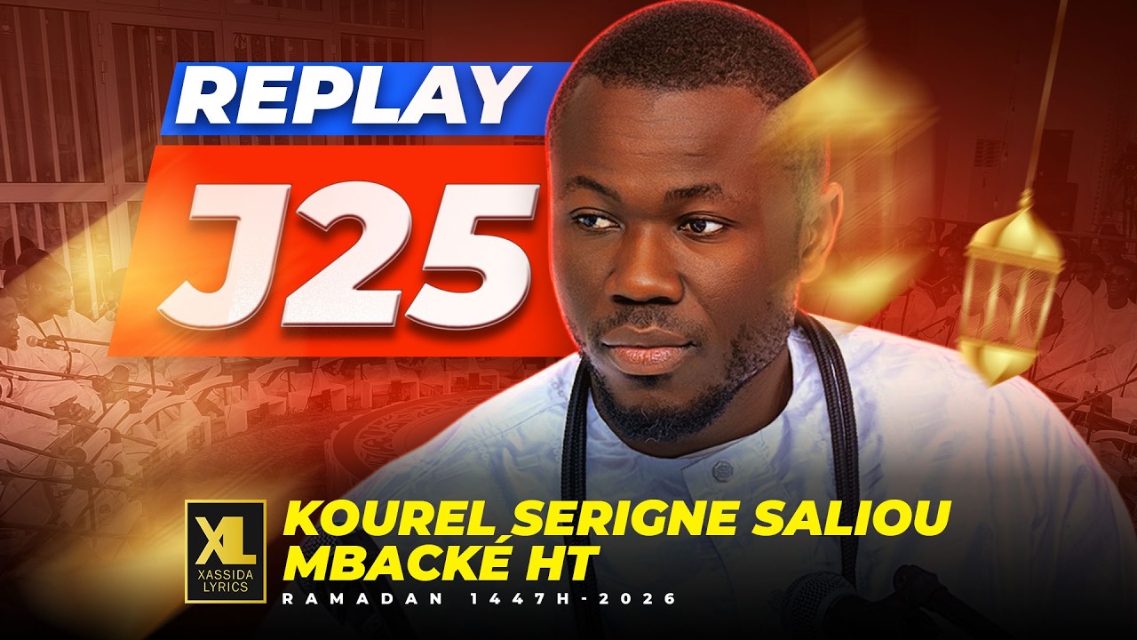 🔴RELAY | Préstation Kourel Serigne Saliou Mbacké HT-J25 Ramadan 1447H-2026 #khassida #ramadan