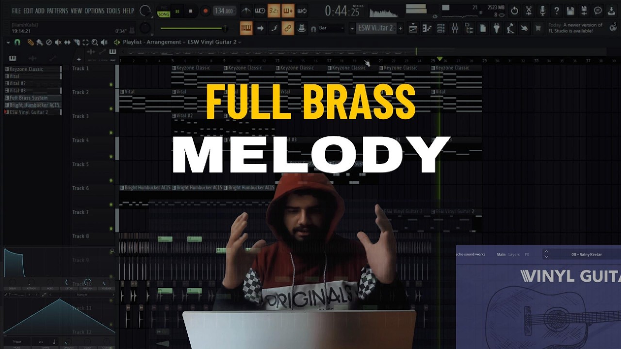 MAKING TRAP WITH BRASS MELODY