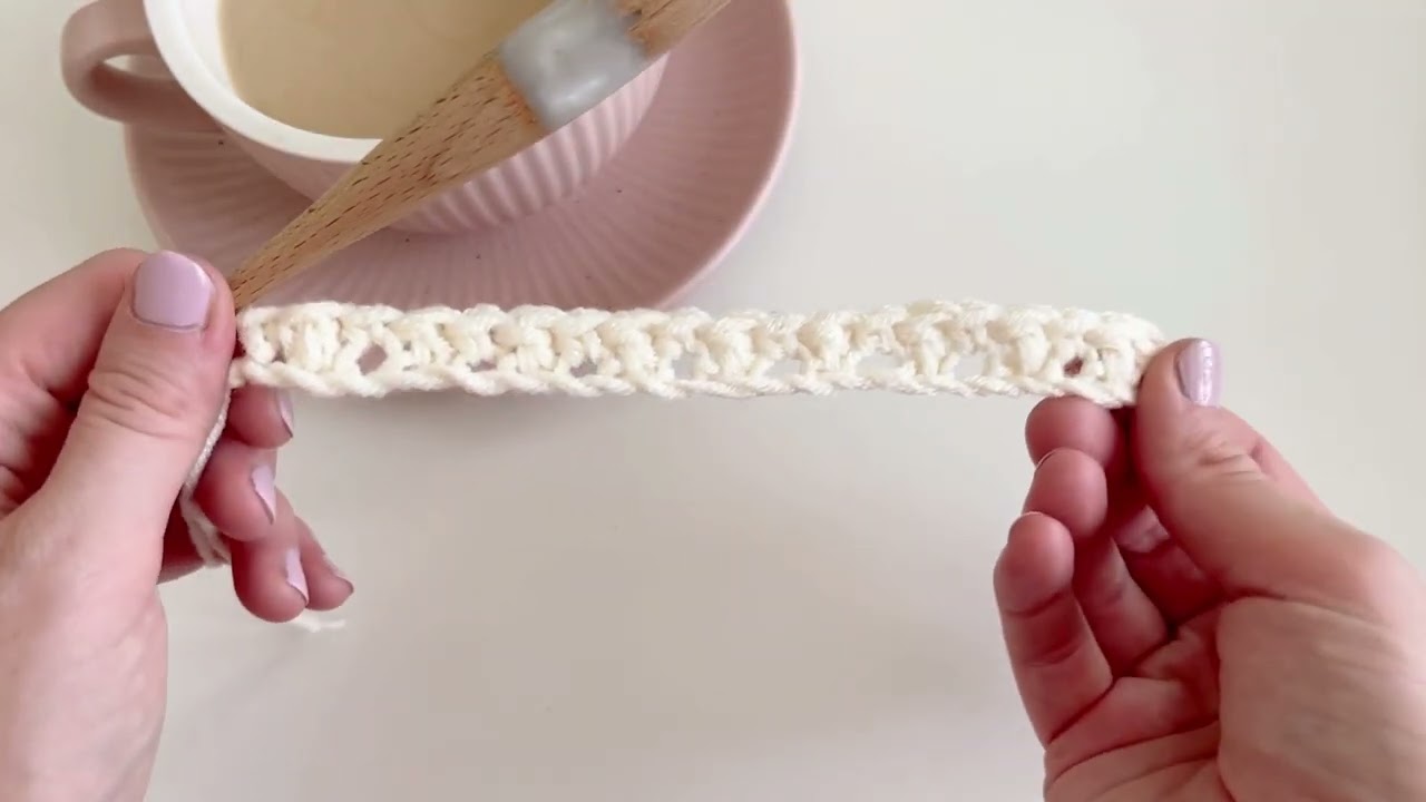 How to Crochet The Lemon Peel Stitch (Griddle Stitch)