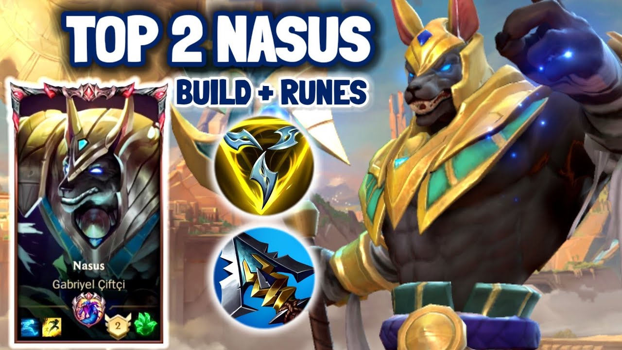 Wild Rift Top 2 Nasus - GrandMaster Full Ranked
