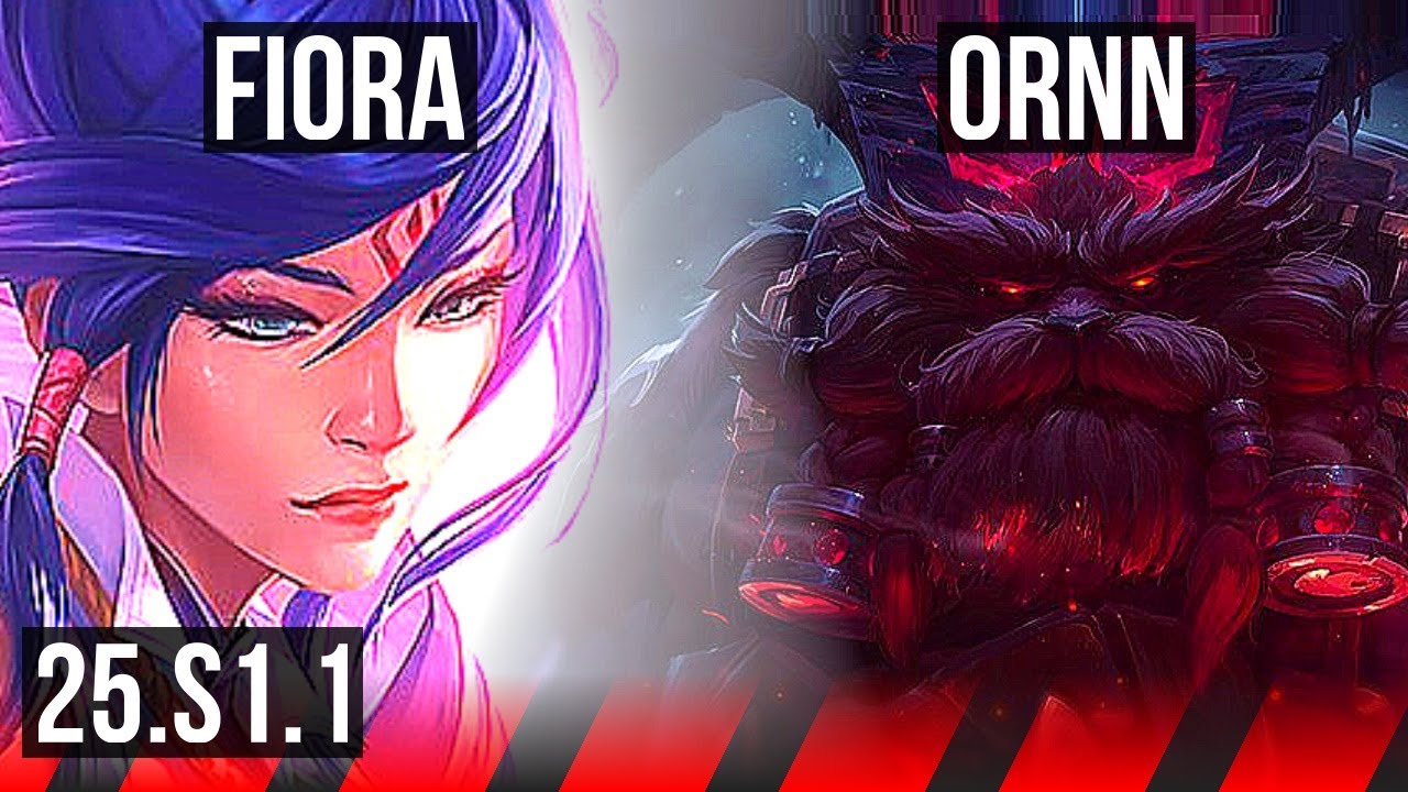 FIORA vs ORNN (TOP) | NA Master | 25.S1.1