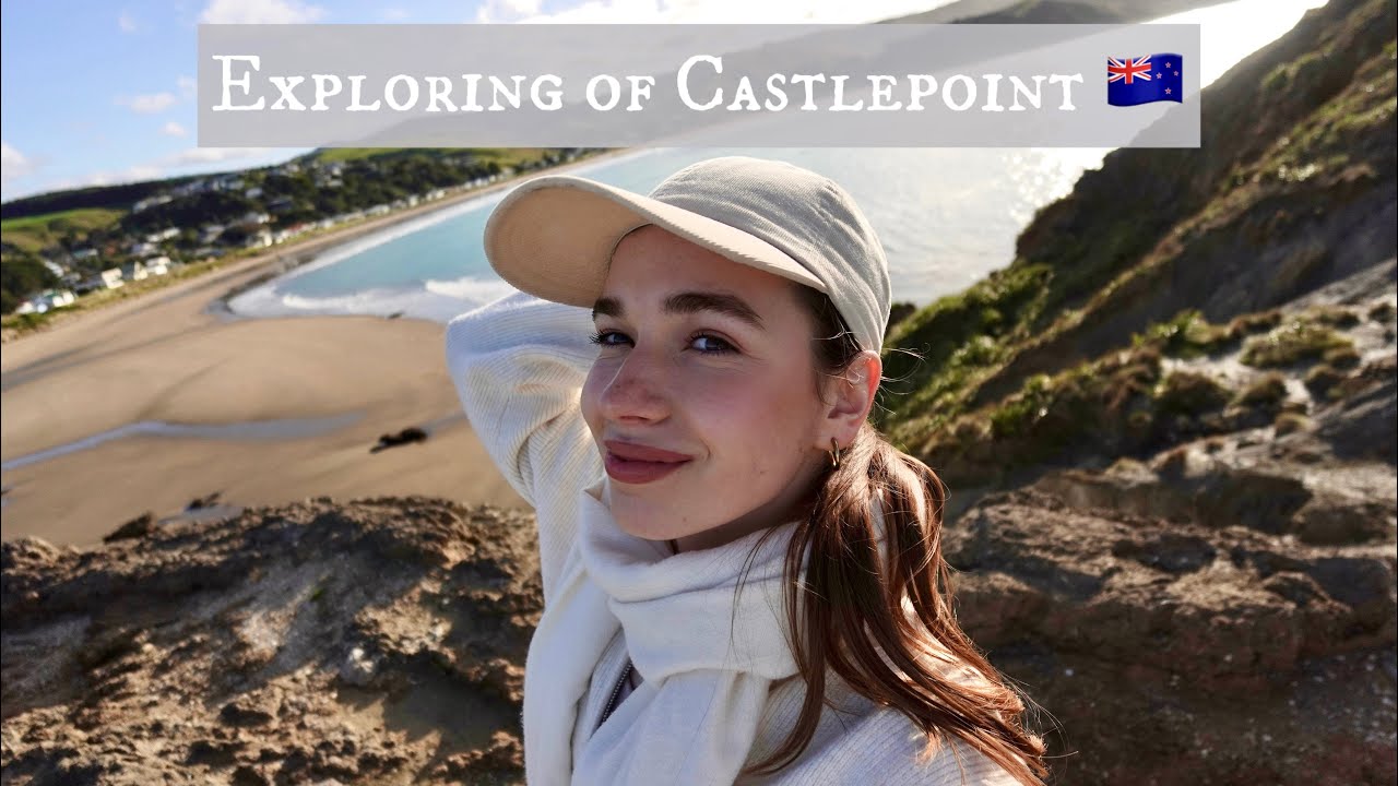 I Found the Most Beautiful Beach with Seals in New Zealand 🌊🇳🇿🦭Castlepoint Vlog