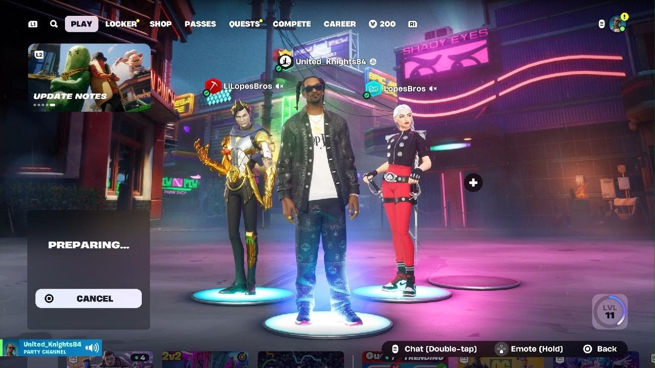 Fortnite Battle Royale Season 2 🎮  We Leaked a Secret ✌️ LopesBros