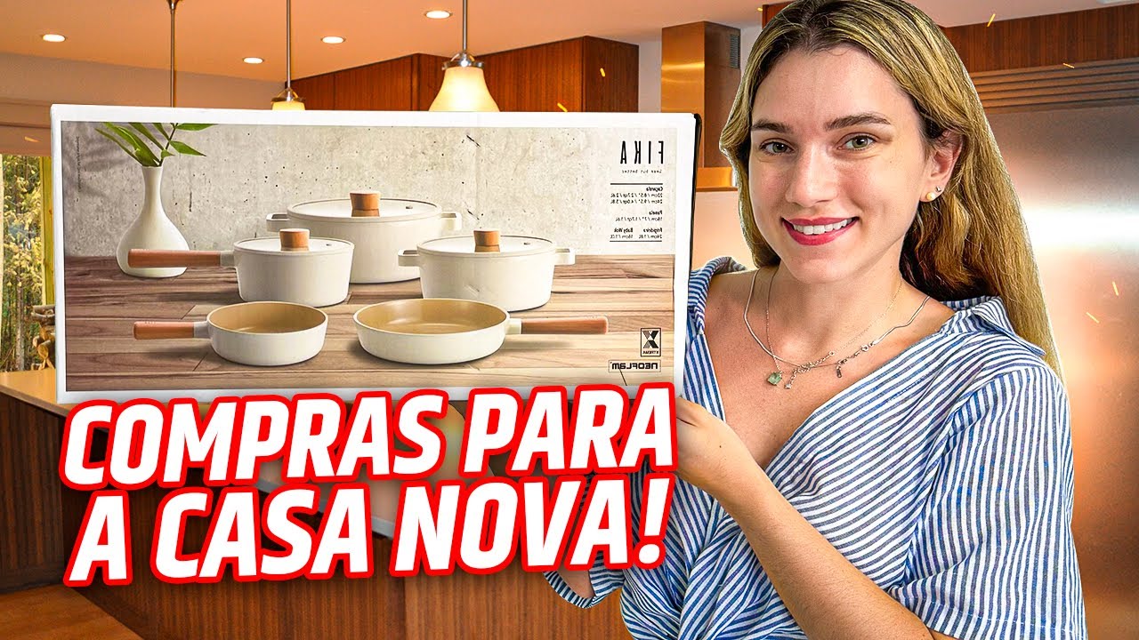 COMPRAS PRA CASA NOVA!