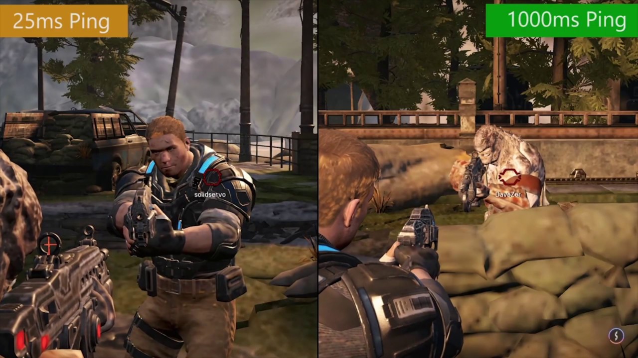Gears 5 - 'Screen Difference' / Netcode -  Feedback and Examples.