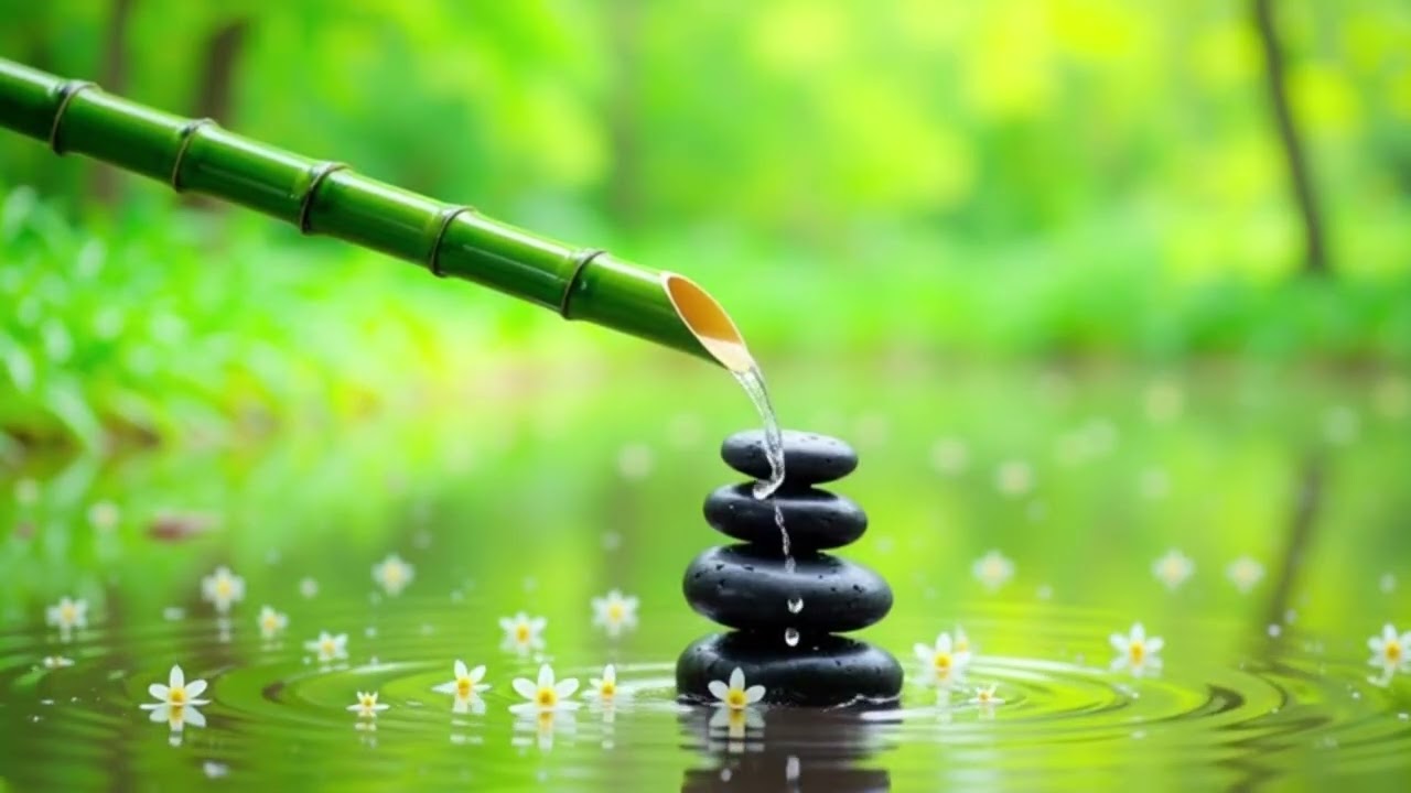 Relaxing Music for Healing + Water Sounds 🌿 Insomnia Relief, Calm Anxiety & Deep Relaxation”
