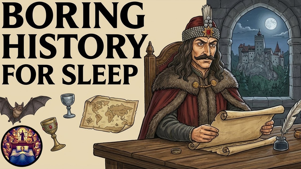 Vlad The Impaler: The True History Of Dracula | Boring History For Sleep