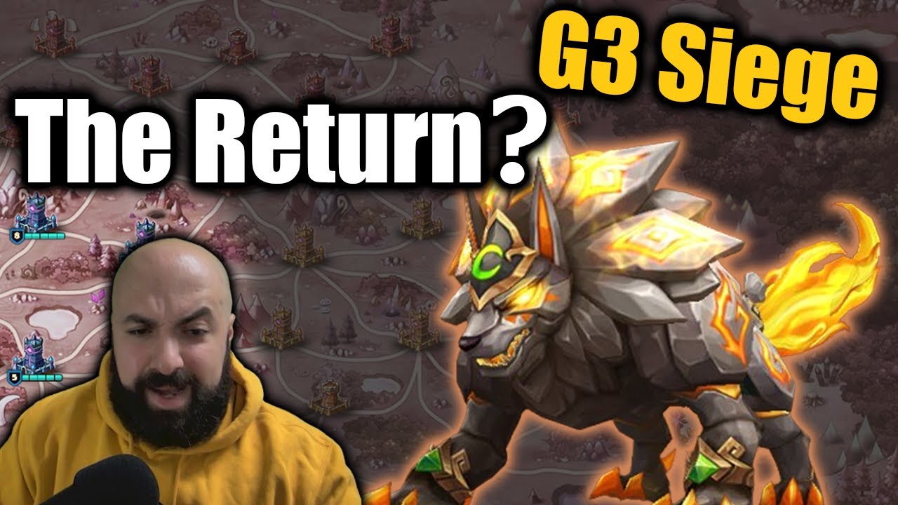 Моя первая осада G3 за более чем 6 месяцев!