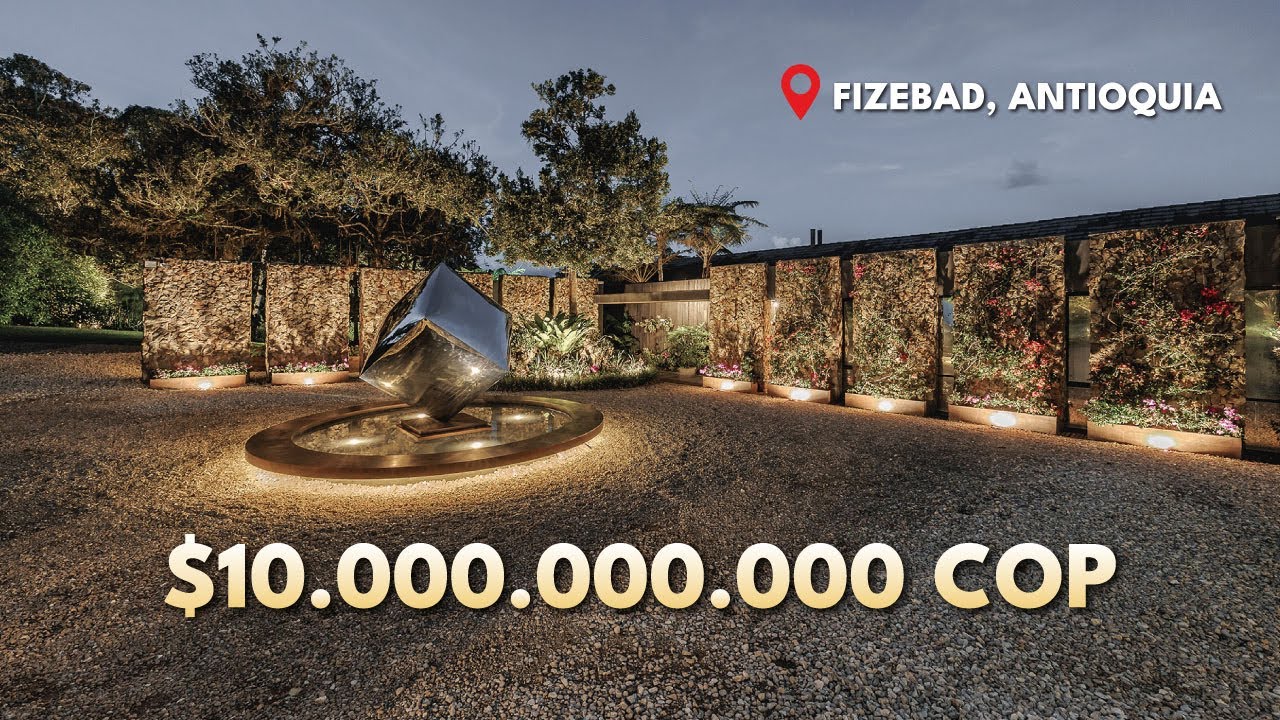 Conoce la casa más EXCLUSIVA a las afueras de MEDELLÍN