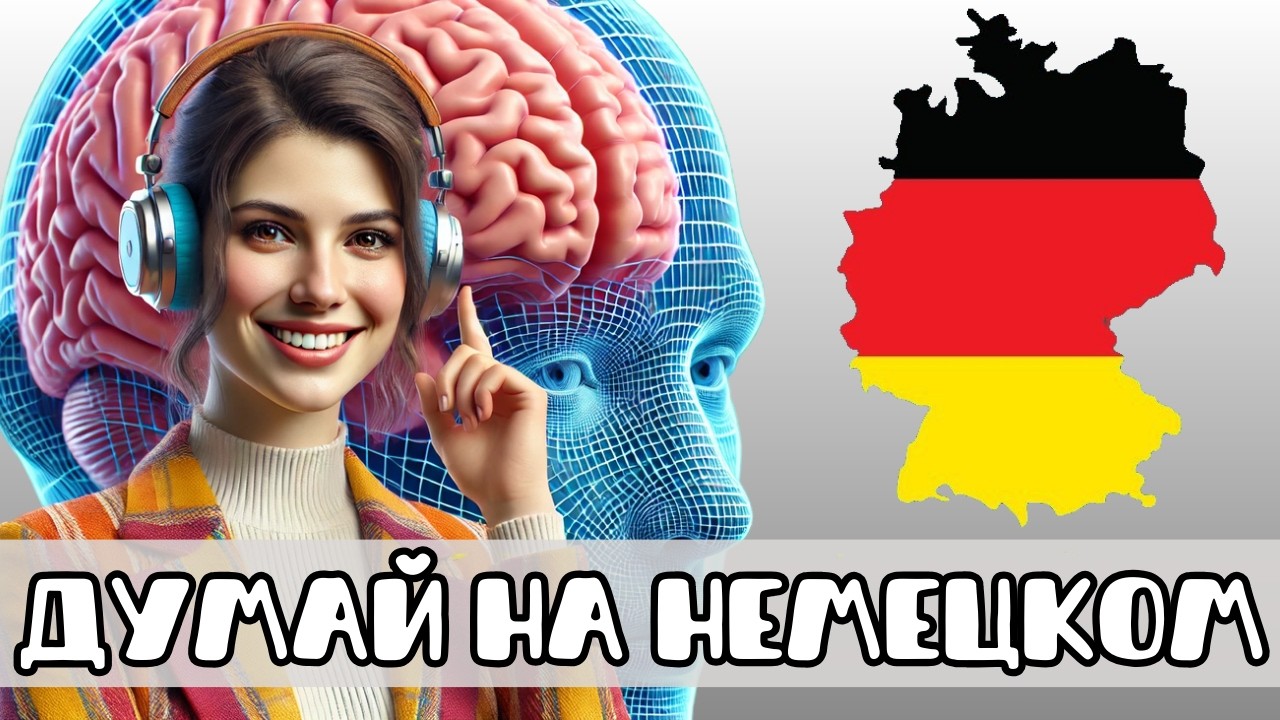 🔴 LIVE: 🎧 🇩🇪 Как начать думать на немецком за 1 урок? 🎧 Слушай фразы и мозг включится сам | A1