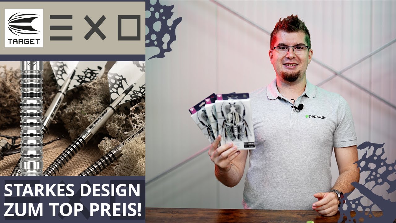 Target Exo Darts – Starkes Design mit tollem Gripdesign 🎯