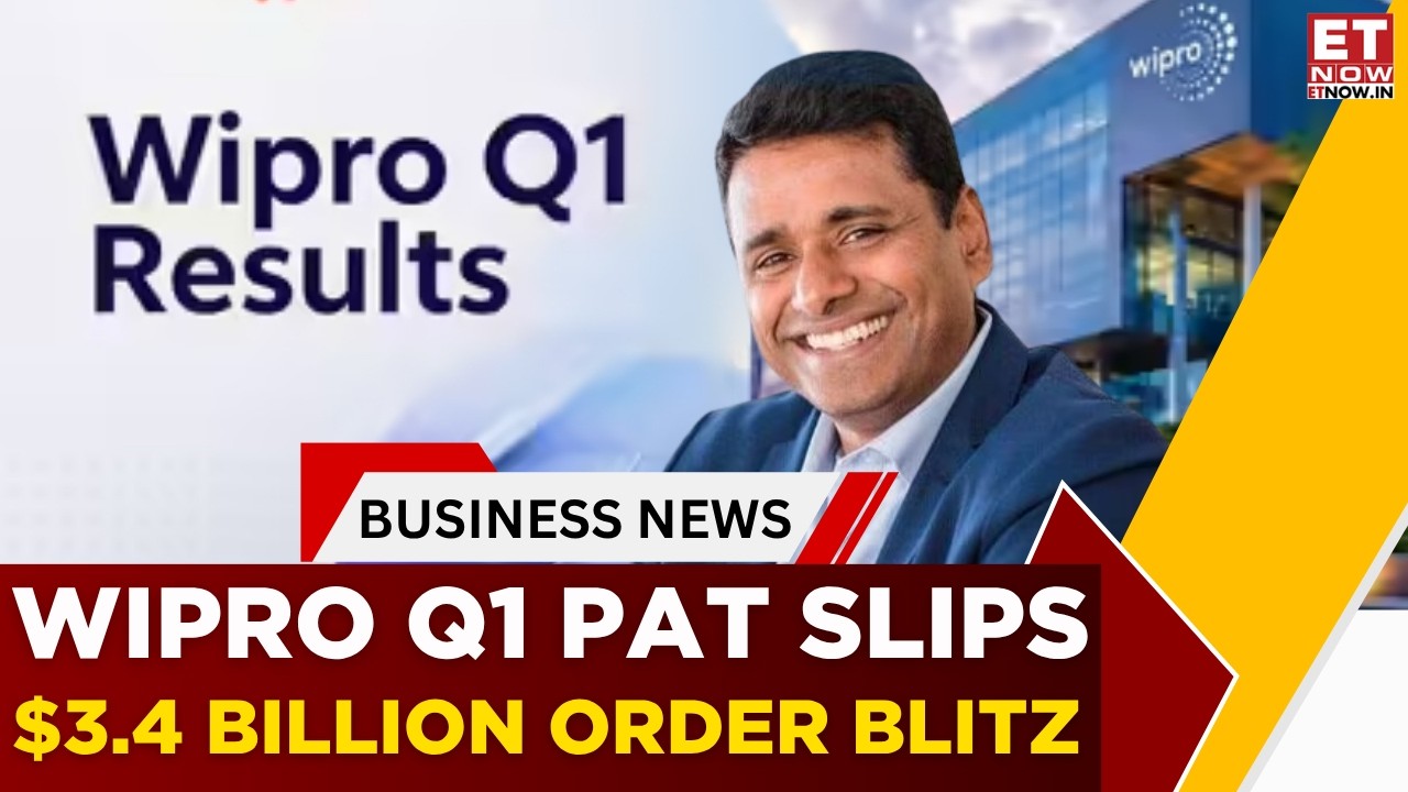 Wipro Q1 Results Decoded: AI Bets, $3.4 Billion Order Book & The Road Ahead | Business News | ET Now