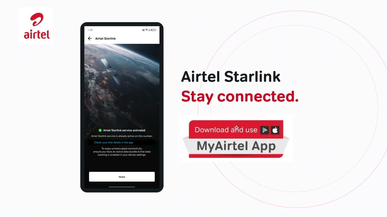 How to activate Airtel Starlink on MyAirtel App