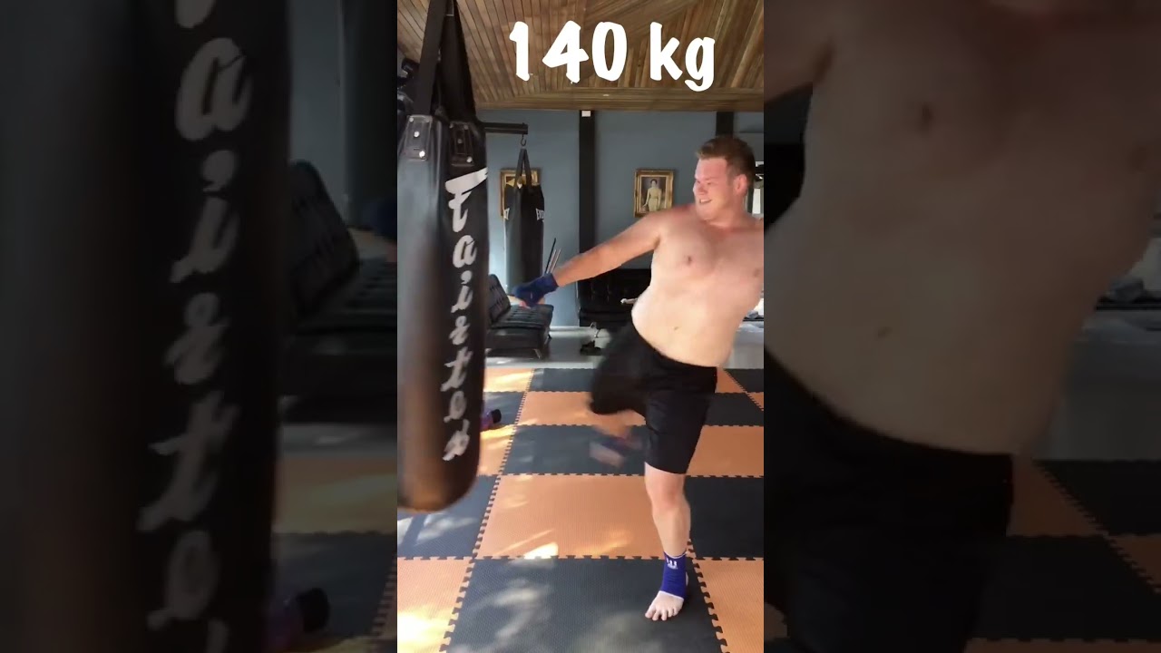 Muay Thai weight loss transformation 