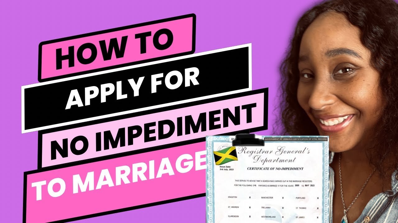 How To Apply For No Impediment to Marriage ||K Visa