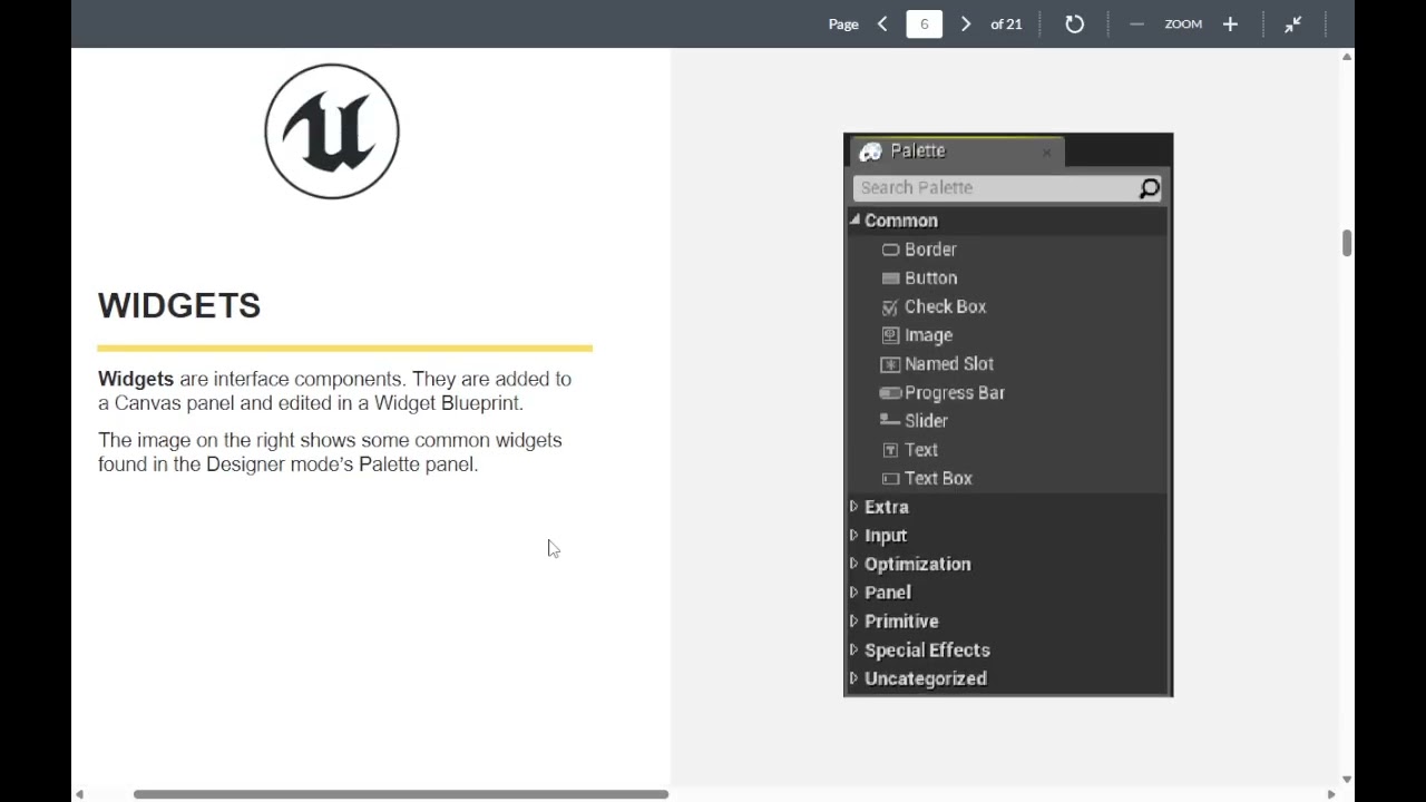 GAME 1303 - Introduction to UMG and UI in Unreal