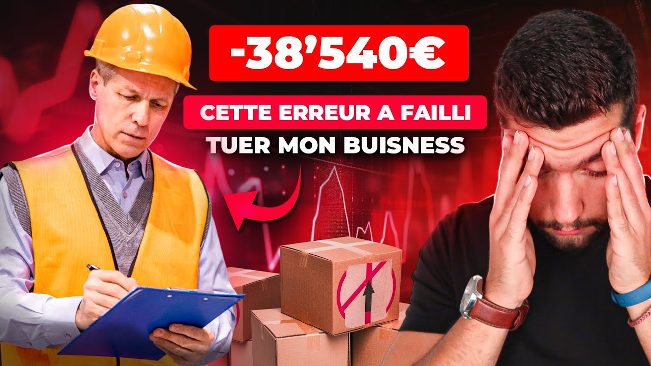 👀 Les PIRES ERREURS que j'aurais voulu ÉVITER sur Amazon FBA ... (Histoire vraie)