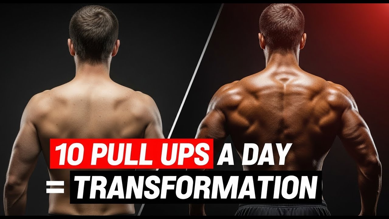 How 10 Pull Ups Every Day Will Completely Transform Your Body in 90 Days